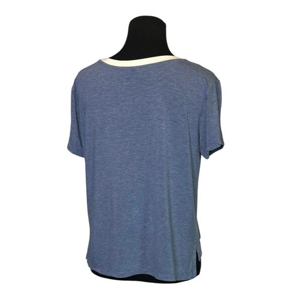 American Eagle Good Vibes blue short sleeves T-shirt size Small - Picture 2 of 14